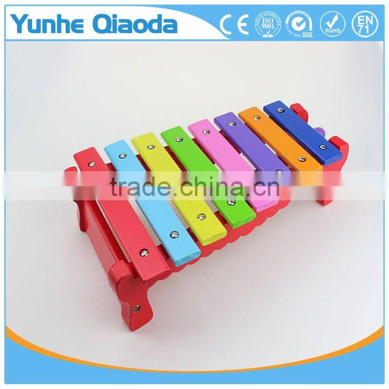 8 tonality red base Xylophone, Best First Musical Instrument for Children, Fun and Educational