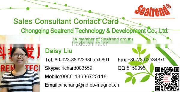 2014 hot sale irregular alnico magnet for water meters