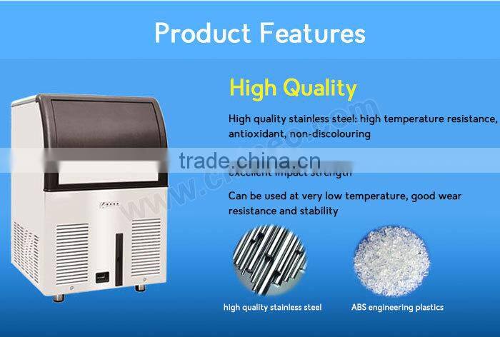80kg/24h Restaurant Commercial Half Dice Used Ice Machines For Sale/Mini Ice Cube Machine/Dry Ice Blasting Machine