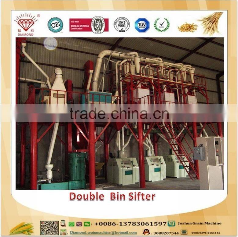 flour mill machinery --- double-bin square sifter