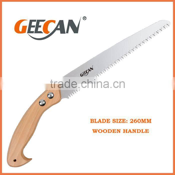 wood handle hand saw