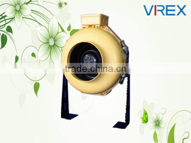 Hydroponic inline ducting fan for hydroponic grow tent ventilation small centrifugal fan