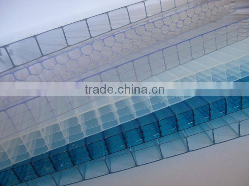 Polycarbonate Hollow Sheet,PC Opal Panel, Roof Material,Polycarbonate Flat Hollow Sheet