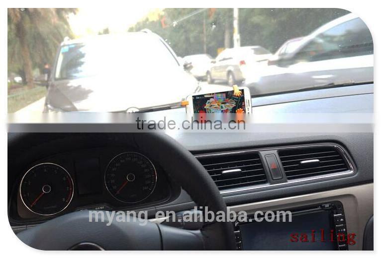 Creative Self adhesive personalized shape pop phone handset holder