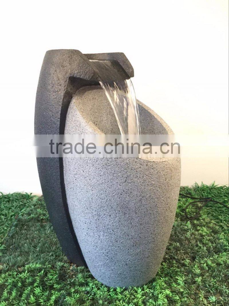 Indoor decor resin made mini tabletop fountain