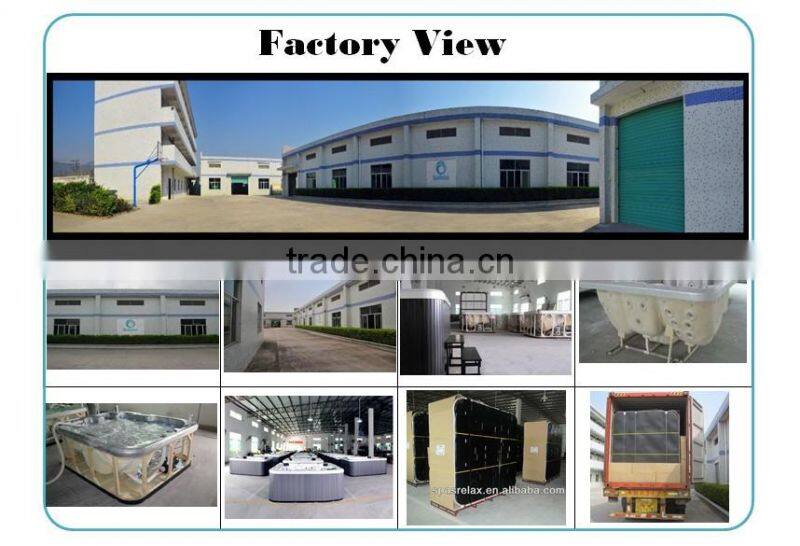 CE Approvel Acrylic Outdoor Massage Spa Hot Tube