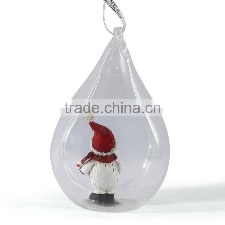 2015 Newest glass christmas tree ornaments