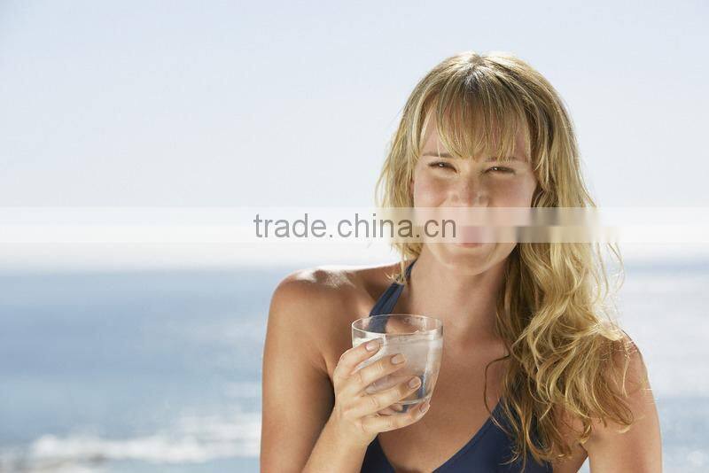 New arrived drinking glass with heat transfer decal,printed glass