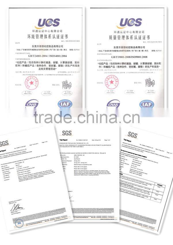 mobile phone silicone side key press