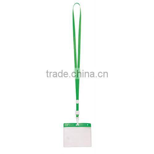 badge holder with clip,promotional PVC badge holder
