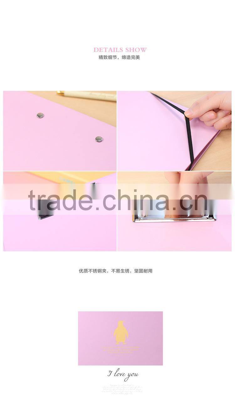 WJ026 A4 office use logo items print custom File Folder wholesale