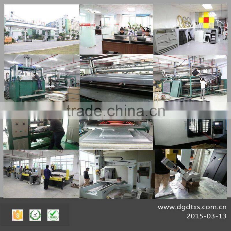 Plastic tub,Vacuum forming rectangular plastic tubs