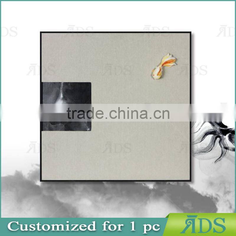 Framed Handmade Ink & Wash Painting Picture Frame Boxes