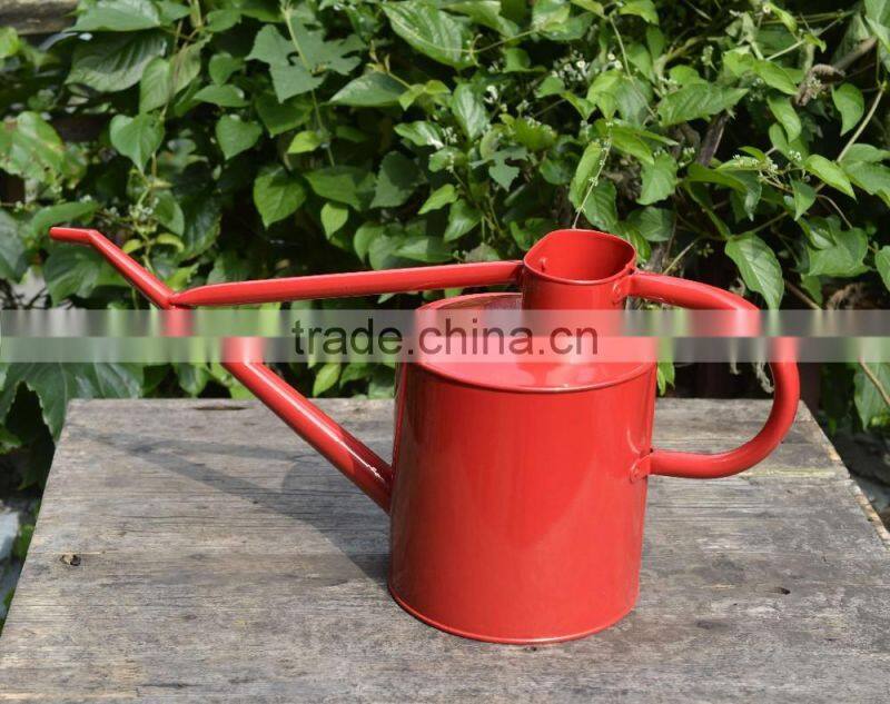 large metal material watering can for garden decoration