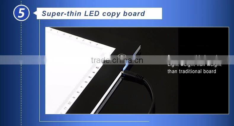 A4 Ultra-thin LED Drawing Light Panel LED Copy Board LED Tracing Light Pad For School/Teaching