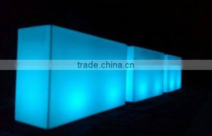 led portable bar / acrylic led nightclub bar table bar counter