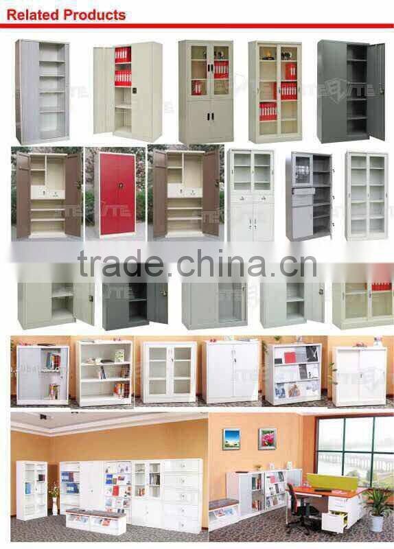 Used practical design commercial office furniture/MDF office table with side drawer