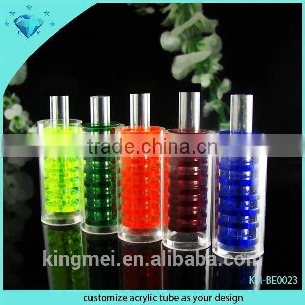 Acrylic table hairdressing display rack