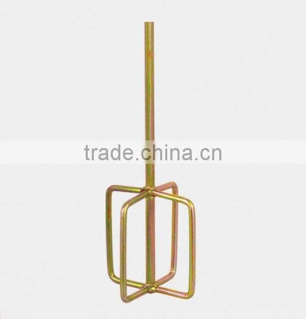 COLOR ZINC PLATED PAINT HAND MIXER PAINT AGITATOR MIXER