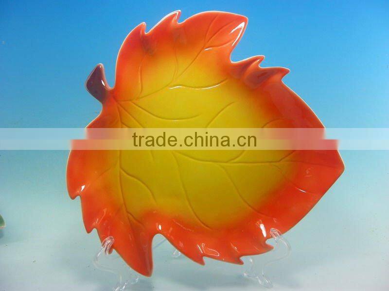 CERAMIC LEAF PLATE