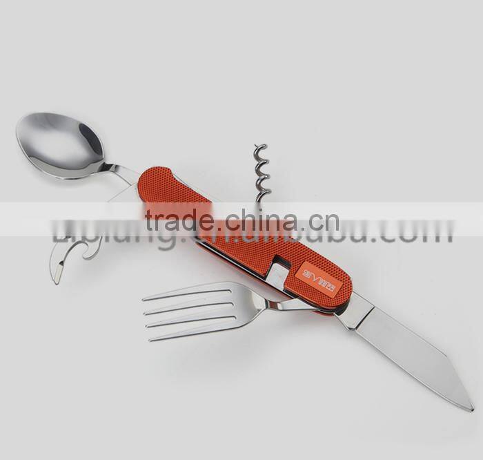 Portable multifuction knife/ fork/ spoon set