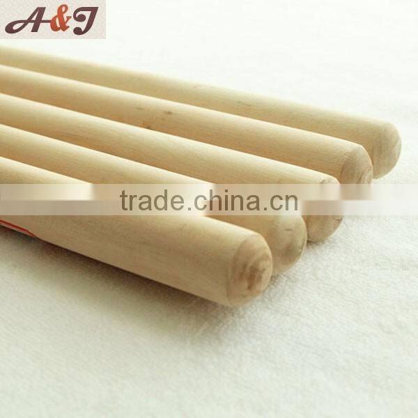 Two times polishing wooden stick for household tool