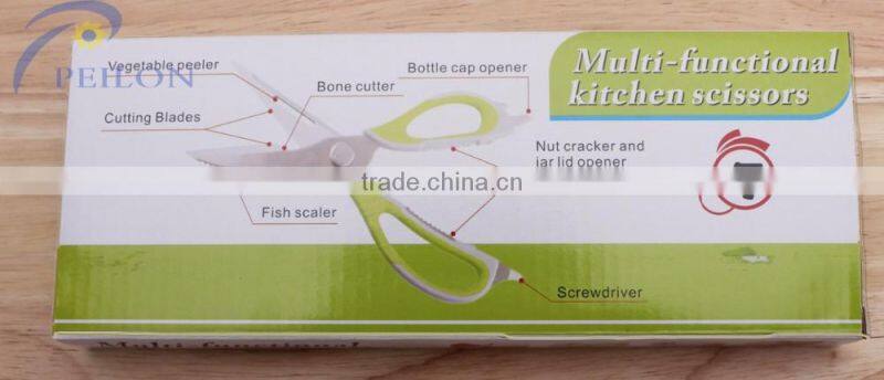 Multifunction Stainless Steel Kitchen heavy duty kitchen shears cutting shears