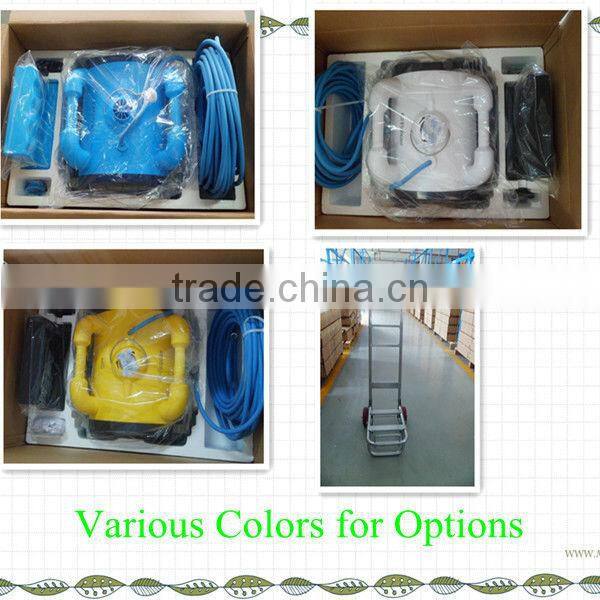 Intelligent Automatic Swimming Pool Cleaner with Caddy Cart