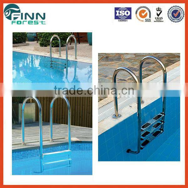 Factory supply Stainless steel 2 steps spa ladder