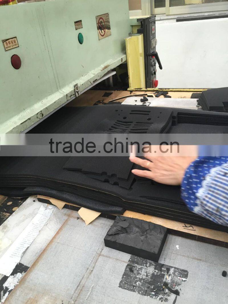 cutting pu foam sponge with velvet inserts box to Edge protection