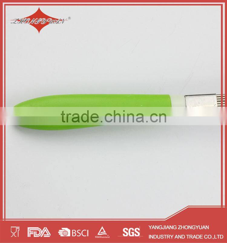 10 inches Stainless steel egg beater with plastic handle