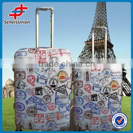 HOT SALE CHEAP PS LUGGAGE 3 PCS PER SET STAMP DESIGN