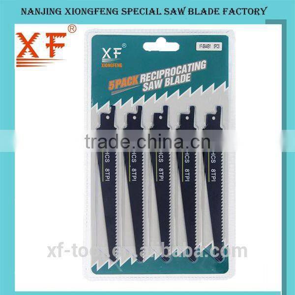 6" 8TPI HCS Reciprocating Saw Blade Fit Bosch Machine