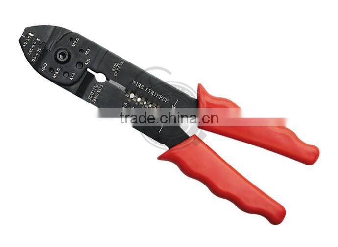 JL1905 Cable Stripper With Matte Rubber Handle