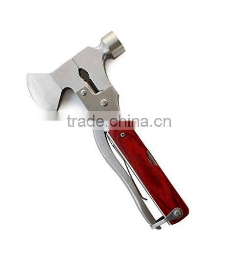 91017 16-in-1 Multi-Function Metal Stamping Hatchet Hammer