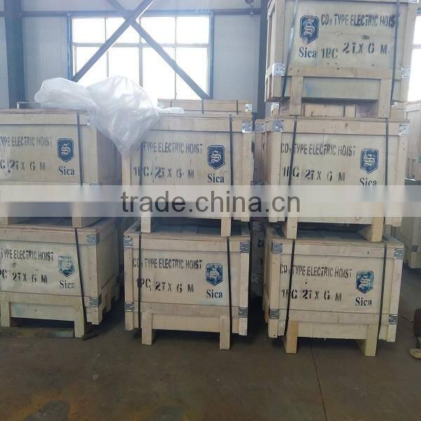 light duty materials electric chain hoist with trolley