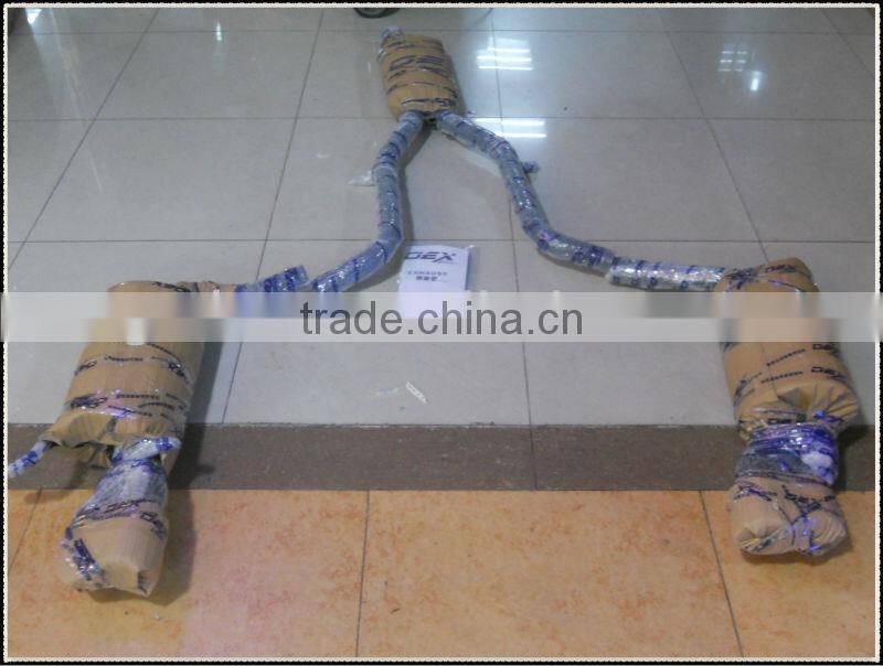 stainless exhaust catback for Benz c200