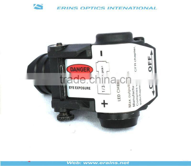 Compact Tactical Pistol LED Flashlight with CREE Q5 80-100 lumens strobe led torch