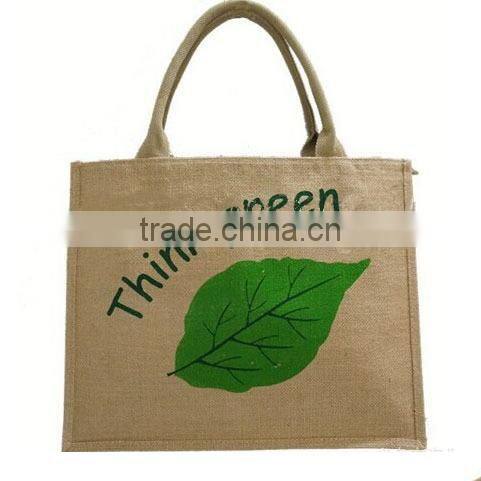 New products jute shopping bag tote sack wholesale