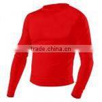 Full Sleeve Super-Stretch Grappling Rash Guard Red Color