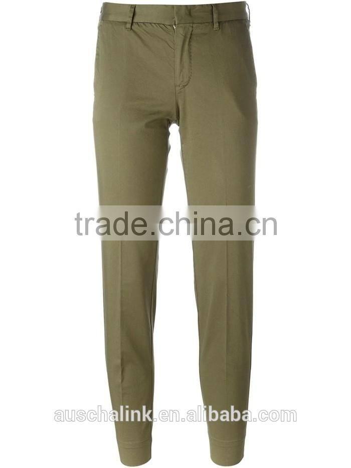 2016 best selling narrow slim bottom trousers women