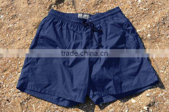 men's black nylon swimming shorts boardshort surf shorts beach shorts