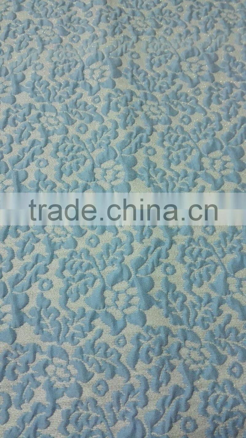 high quality leopard style woven jacquard for women's dress