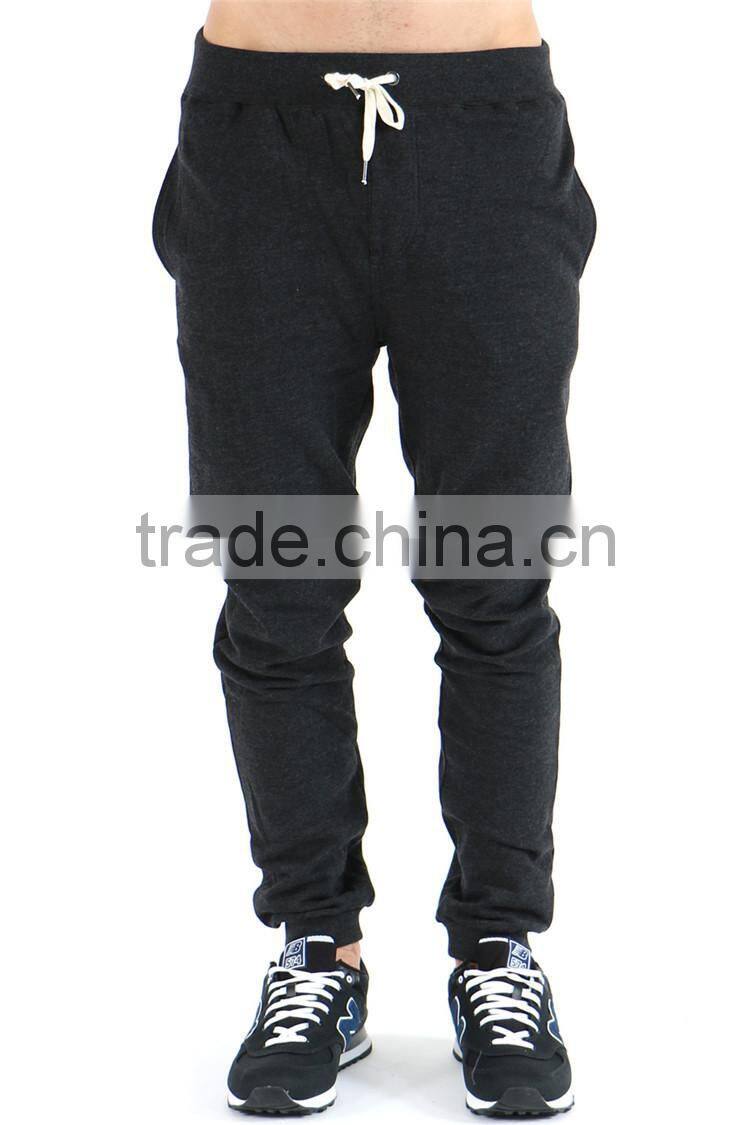 Slim fit men custom jogger drawstring sweatpants jogger pants men