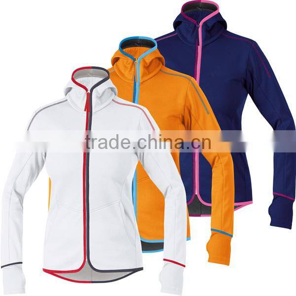 womens bike wear hoody sweatshirt gym wear