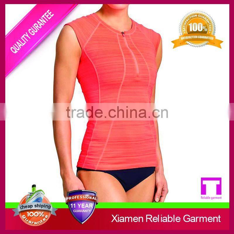 High quality fitness women apparel wholesale gym wear tank top /back stringer tank top for women