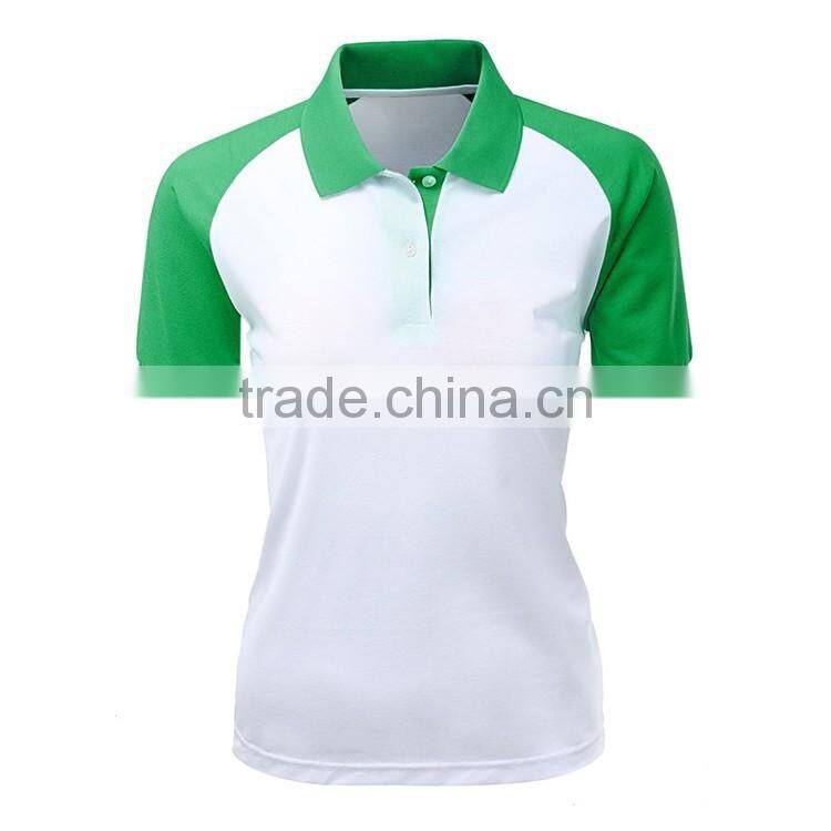 100 Polyester Women Slim Fit Bulk High Quality Sublimated Sport Polo Shirt