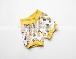 2016 Hot Sales cotton Baby Toddler Legging Baby Printed Short Pants Shorts Pajamas