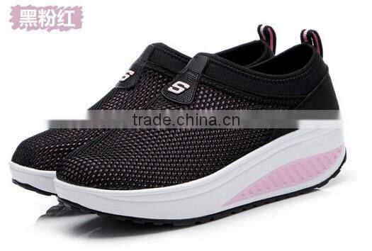 High Level Breathable Net Cloth Women Shoes