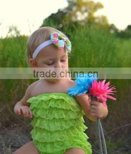 importing baby clothes from China NWT Boutique Bella Cabana Cutie Swimsuit Vintage Style rose red girls stripe cotton jumpsuit